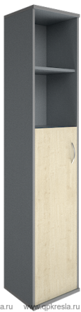 Шкаф высокий узкий левый А.СУ-1.6
