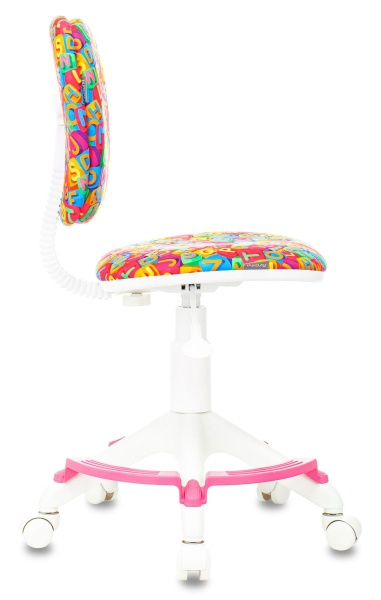 Купить Кресло детское Бюрократ CH-W204/F мультиколор алфавит крестов. пластик подст.для ног пластик белый по низкой цене Кресло детское Бюрократ CH-W204/F мультиколор алфавит крестов. пластик подст.для ног пластик белый | Купить в КупиКресла.ру