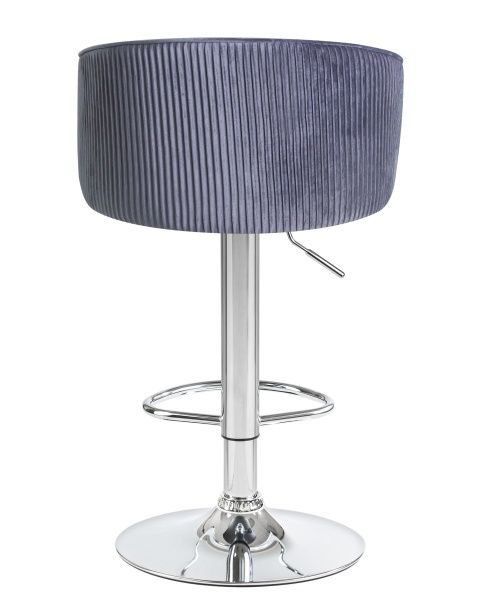 Стул барный DARCY (серый велюр (1922-19)) для кафе, ресторанов и кухни
