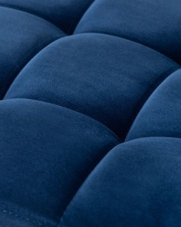 Стул барный DOMINIC (синий велюр (MJ9-117))