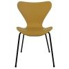 Купить Стул Seven горчичный с чёрными ножками по низкой цене