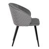 Купить Стул Paola тёмно-серый с жаккардом в интернет-магазине КупиКресла.ру
