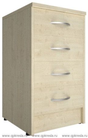 Купить Тумба приставная (4 ящика, с замком) А.ТП-4 по низкой цене