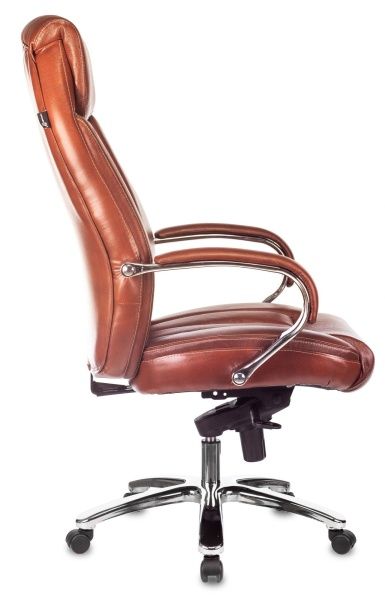 Купить Кресло руководителя Бюрократ T-9922SL светло-коричневый Leather Eichel кожа крестовина металл хром по низкой цене Кресло руководителя Бюрократ T-9922SL светло-коричневый Leather Eichel кожа крестовина металл хром | Купить в КупиКресла.ру
