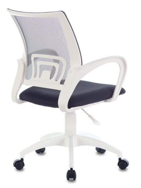 Кресло Бюрократ CH-W695NLT темно-серый TW-04 TW-12 сетка/ткань крестовина пластик пластик белый | Купить в КупиКресла.ру