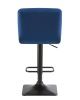 Купить Стул барный DOMINIC (синий велюр (MJ9-117)) по выгодной цене для кафе, ресторанов и кухни