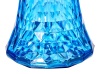 Купить Стул-пуф Stone прозрачный синий по низкой цене