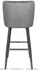 Барный стул Ститч Велюр Серый