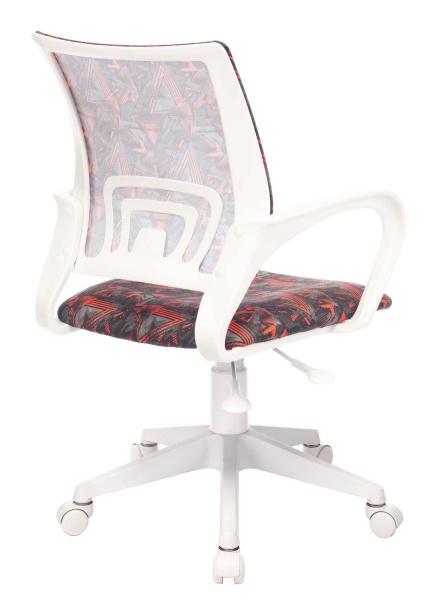 Купить Кресло детское Бюрократ KD-W4 черный/красный красный кристалл крестов. пластик белый пластик белый по низкой цене Кресло детское Бюрократ KD-W4 черный/красный красный кристалл крестов. пластик белый пластик белый | Купить в КупиКресла.ру