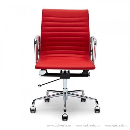 Кресло Eames (Эймс) Ribbed красное Кресло Eames (Эймс) Ribbed красное