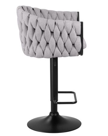 Купить Стул барный LEON (серая ткань (LAR 275-17)) по выгодной цене для кафе, ресторанов и кухни
