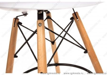 Барный стул Eames (Эймс) Пластик Белый