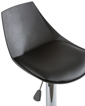 Купить Стул барный ROCKY (чёрный) по выгодной цене для кафе, ресторанов и кухни