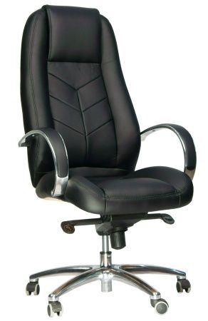 Кресло Everprof Drift Lux M кожа черный