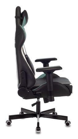 Кресла для геймеров - Кресло игровое Zombie VIKING TANK черный/серый/белый искусственная кожа с подголов. крестовина металл