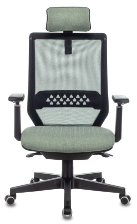 Купить Кресло руководителя Бюрократ EXPERT черный TW-01 сиденье зеленый 38-407 сетка/ткань с подголов. крестовина пластик по низкой цене