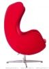 Кресло Arne Jacobsen Style Egg Chair красная шерсть Кресло Arne Jacobsen Style Egg Chair красная шерсть