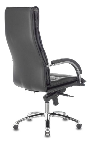 Кресло руководителя Бюрократ T-9927SL черный кожа крестовина металл хром | Купить в КупиКресла.ру